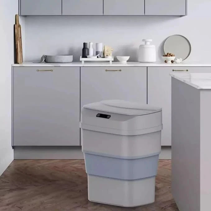 Smart Sensor Folding Infrared Trash Can